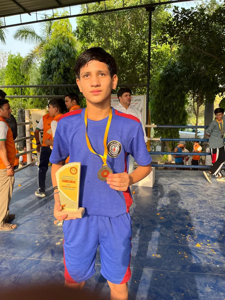District Faridabad Muay Thai Cup Trophy