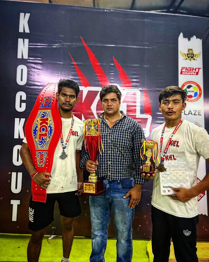 KCL Knockout Title Belt Winners